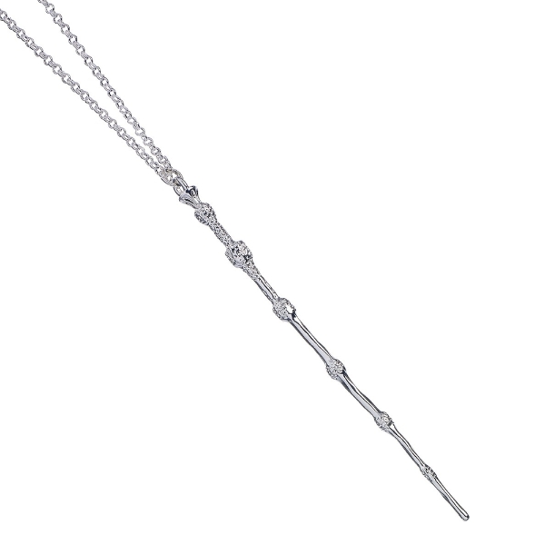 Silver Plated Wand Necklace Jewellery Xmas Harry Potter Magic