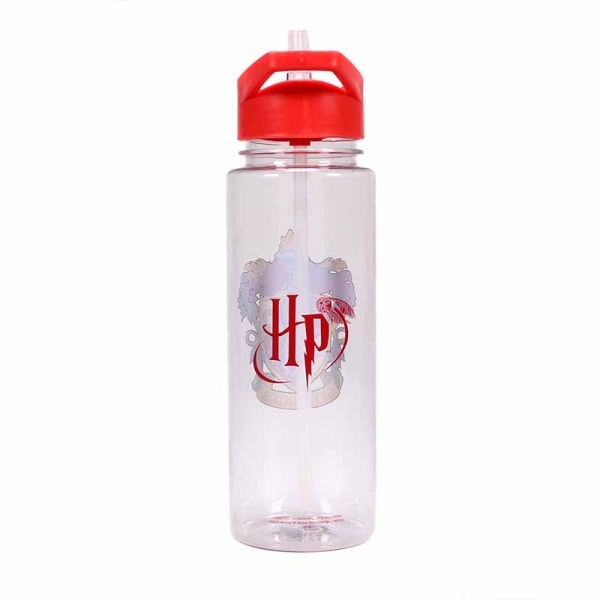 Plastic Water Bottle - Gryffindor Crest