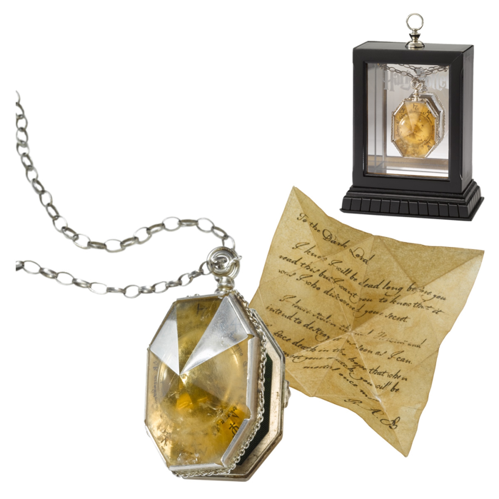 Harry Potter Film Replica - The Locket from the Cave in Display Case