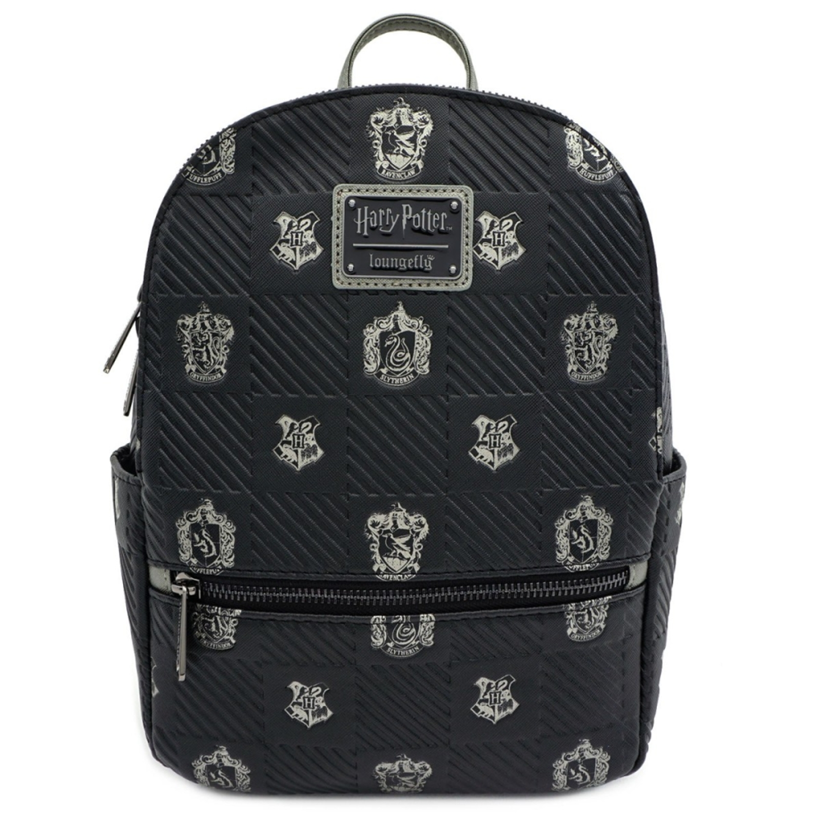 USED HP Harry Potter Gryffindor Grey Loungefly Mini Backpack