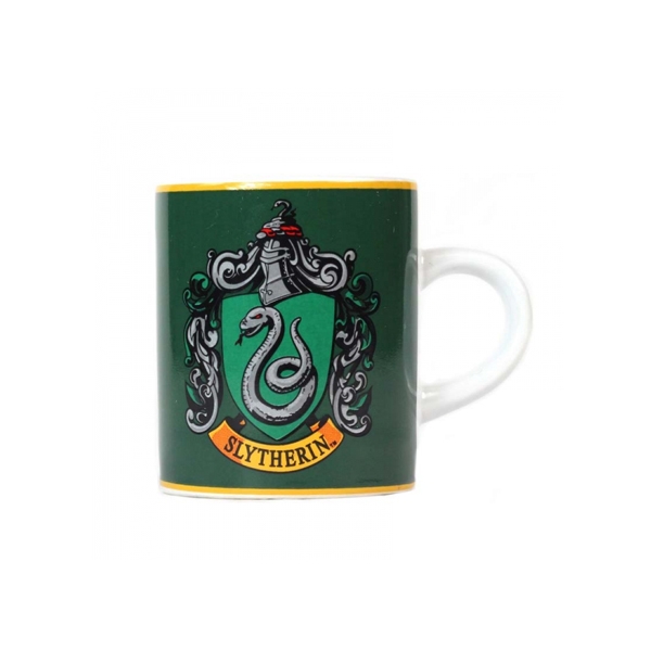 Größe Ø8,5 H9,5 cm Slytherin Crest Harry Potter Keramik Tasse 