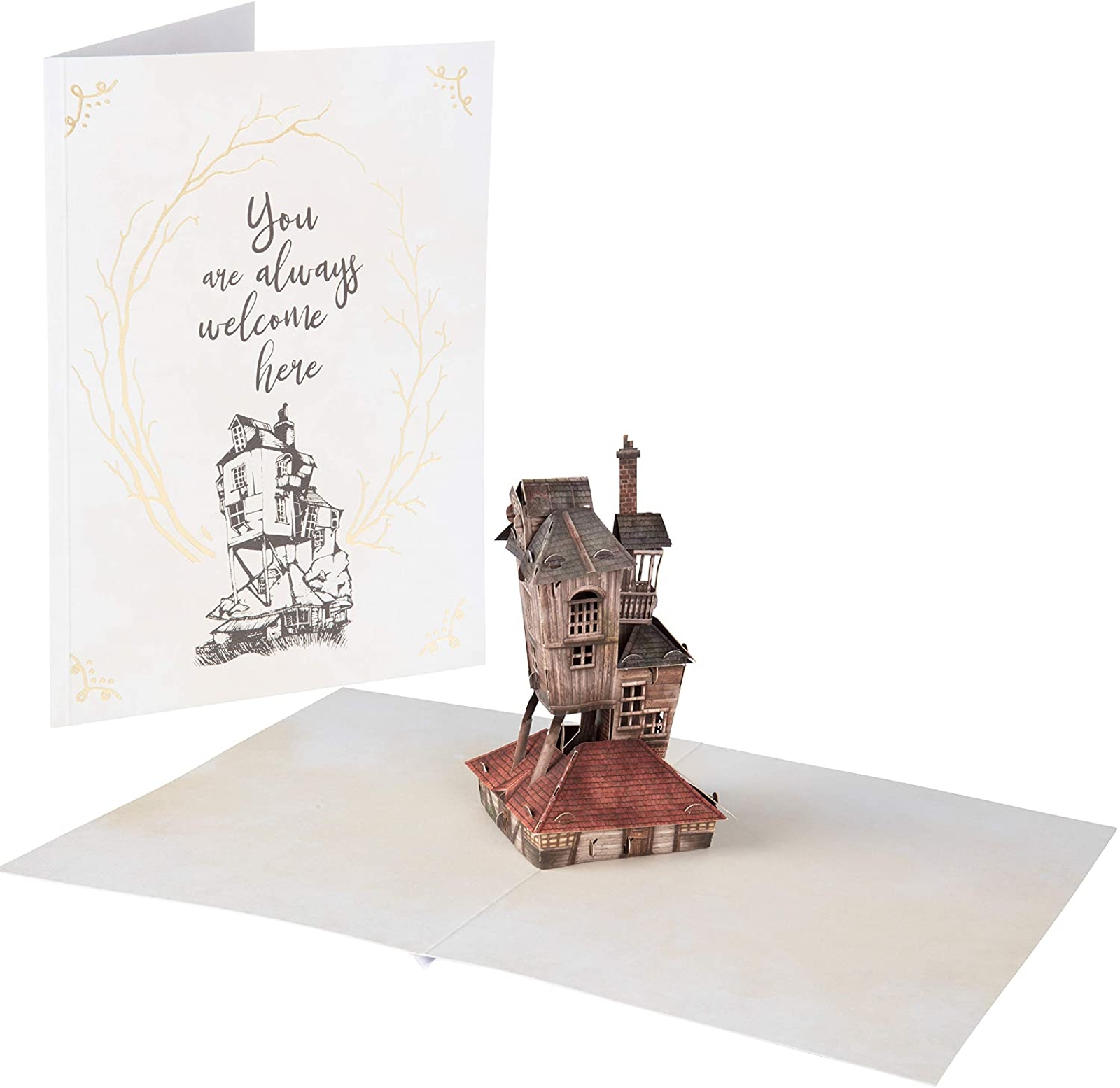 Harry Potter Pop-Up Card - The Burrow - The Shop That Must Not Be Named