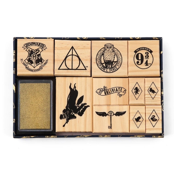 Harry Potter Rubber Stamp Set - Welcome To Hogwarts