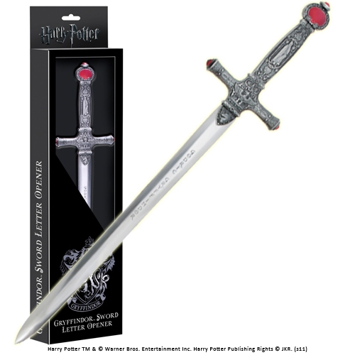 Gryffindor Letter Opener /& Stand Authentic Noble Collection Harry Potter