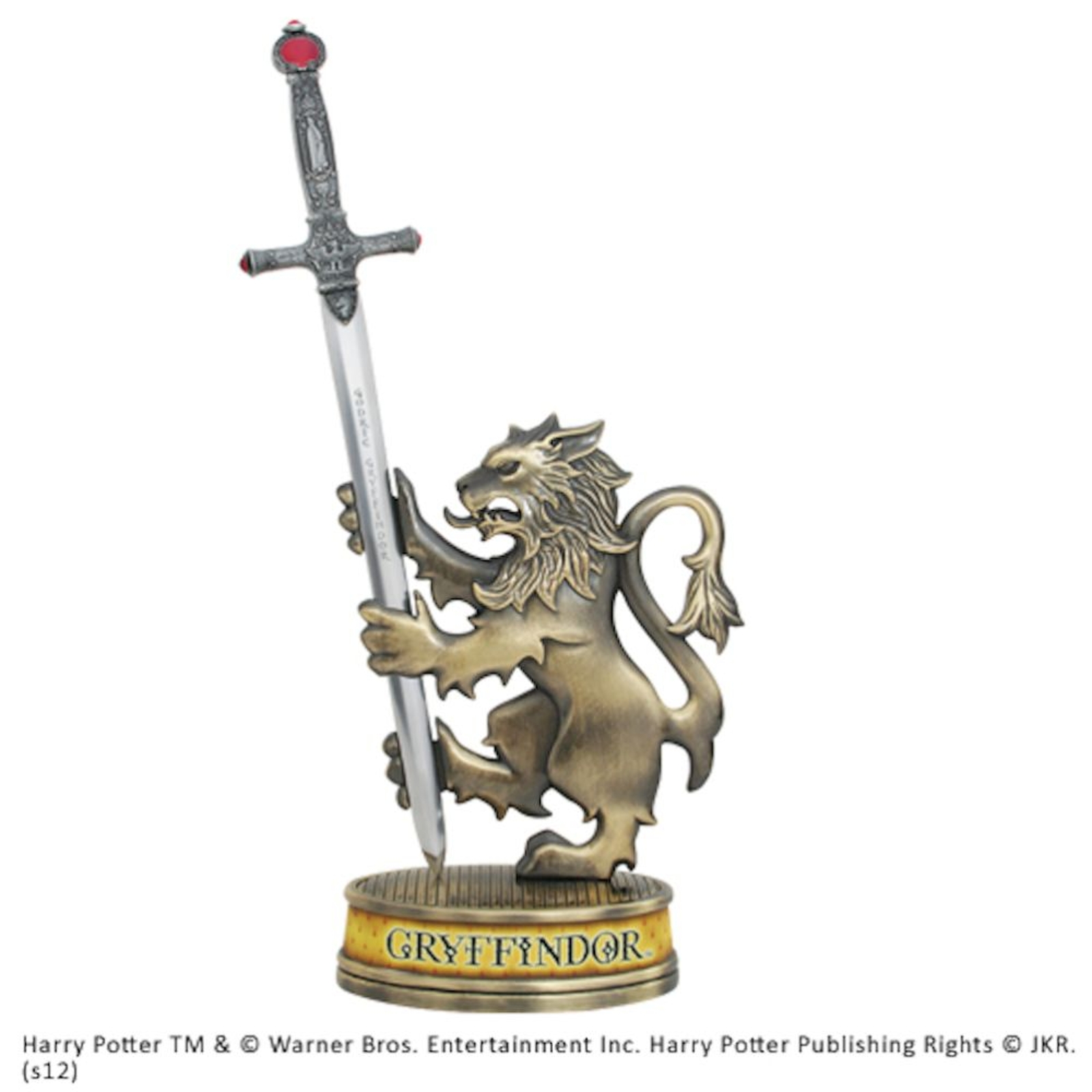Harry Potter Sword of Gryffindor Letter Opener with Lion Display Base Gift UK 